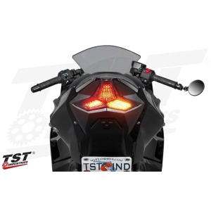 TST PROGRAMMABLE AND SEQUENTIAL LED INTEGRATED TAIL LIGHT FOR KAWASAKI NINJA 400 2018+ / Z400 2019+