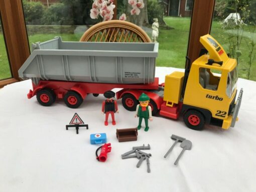 PLAYMOBIL 3817 VINTAGE 1995 Large Dump Truck (3141) 2