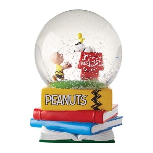 Dept. 56 Snowglobe - Peanuts - Charlie Brown, Snoopy, Woodstock