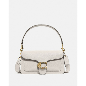 COACH Tabby Shoulder Bag 26 C字LOGO荔枝紋牛皮扣式手提斜背包