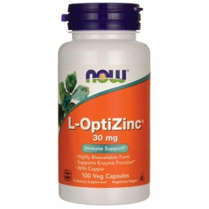 L-Optizinc® - 30 mg - 100 Veg Capsules 健而婷 螯合鋅植物膠囊