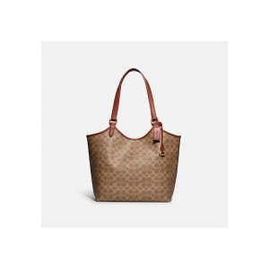 Coach Day Tote In Signature Canvas 托特包