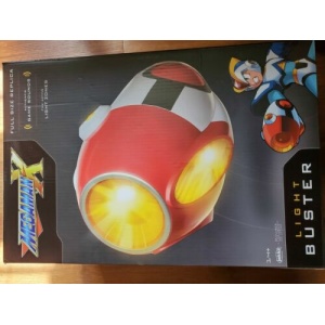 Mega Man X Light Buster Full Size Replica Blaster Arm Cannon Lights Sounds New
