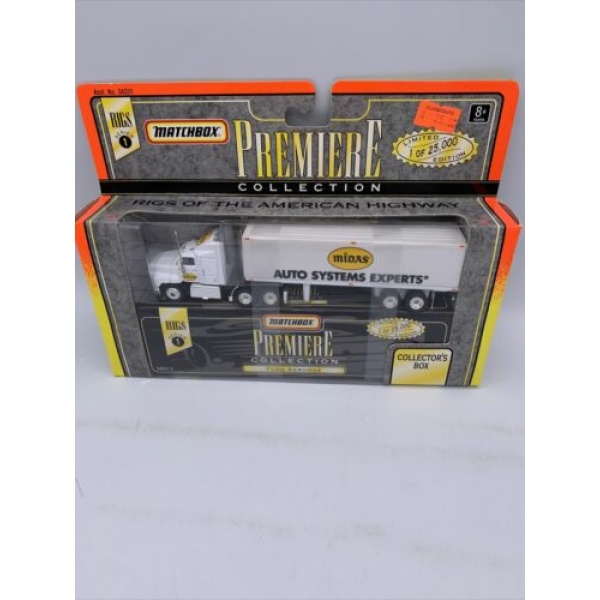 VINTAGE 1997 MATCHBOX PREMIERE AA FORD AEROMAX CONTAINER TRAILER TRUCK - 5商品組合 4