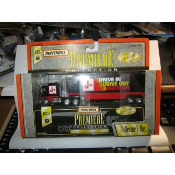 VINTAGE 1997 MATCHBOX PREMIERE AA FORD AEROMAX CONTAINER TRAILER TRUCK - 5商品組合 2