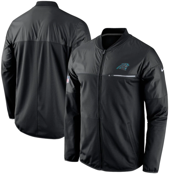 Fanatics Carolina Panthers Nike Elite Hybrid Performance Jacket - Black 1
