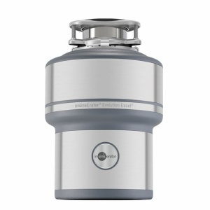 insinkerator Evolution Excel Garbage Disposal, 1HP 鐵胃廚餘處理機