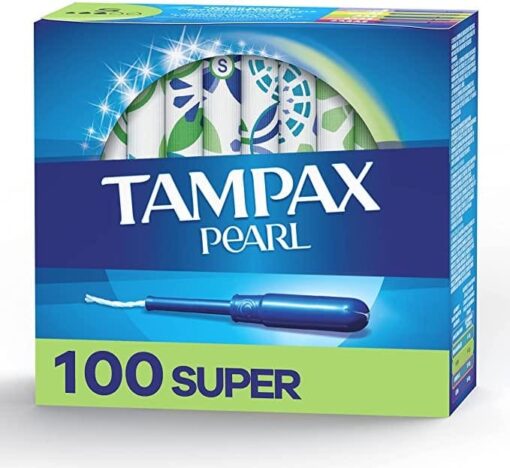 Tampax Pearl Tampons Super Absorbency 100 Count 超強吸水衛生棉條- 2 商品組合 2
