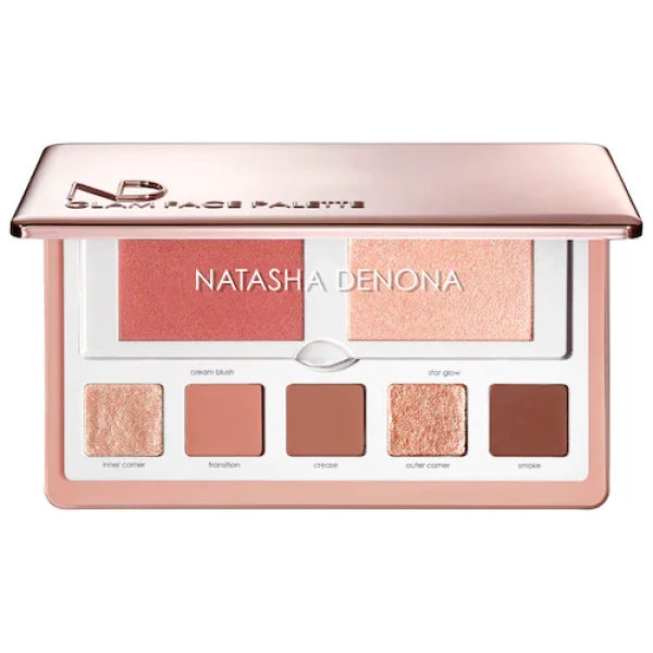 SEPHORA Natasha Denona Glam Face & Eye Palette 多功能眼影頰彩盤- 5商品組合 1