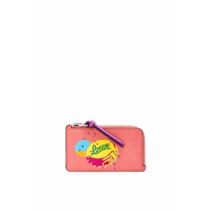 LOEWE Bottle caps coin cardholder in classic calfskin 零錢包