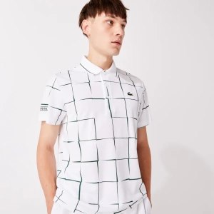 LACOSTE Men's Lacoste SPORT Breathable Print Piqué Tennis Polo Shirt - 4 商品組合