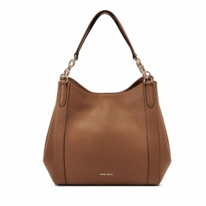 NINE WEST Channa Jet Set Carryall 手提包 (SADDLE TAN)