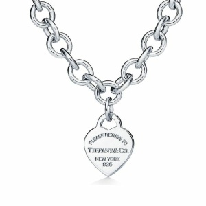 Tiffany & Co. Heart Tag Chain Link Necklace