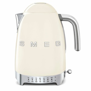 Smeg 50s Retro Style Aesthetic Cream Variable Temperature Kettle 溫度控制電熱水壺