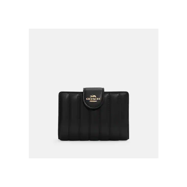 Coach Outlet Medium Corner Zip Wallet With Quilting C3454 中夾拉鏈錢包 1