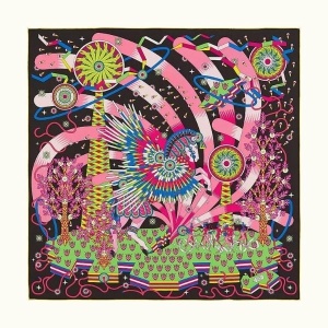 Hermès La Source de Pegase scarf 90 愛馬仕絲巾