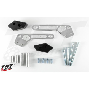 TST FRAME SLIDER CRASH PROTECTION FOR KAWASAKI NINJA 400 2018+