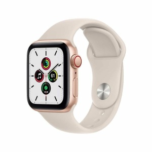 Apple Watch SE 40mm GPS + Cellular 行動通訊 - Gold