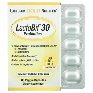 iHerb California Gold Nutrition, LactoBif Probiotics 益生菌