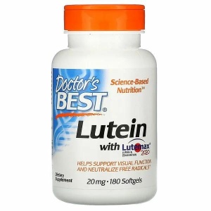iHerb Doctor's Best, Lutein with Lutemax 2020 游離型葉黃素