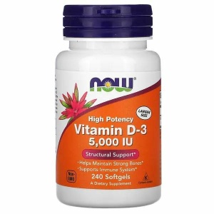 iHerb NOW Foods Vitamin D-3