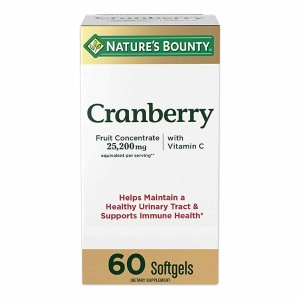 Nature's Bounty Cranberry 自然之寶 高濃縮蔓越莓加維他命C