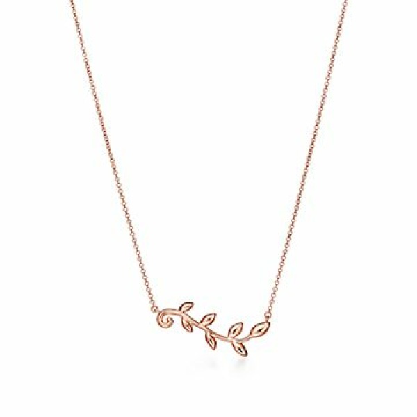 TIFFANY Olive Leaf Vine Pendant 蒂芙尼 橄欖葉藤吊墜 1