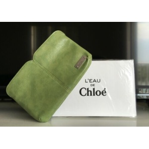 L'EAU de Chloe Green Makeup Bag - Cosmetic travel pouch/purse 化妝包- 4 商品組合