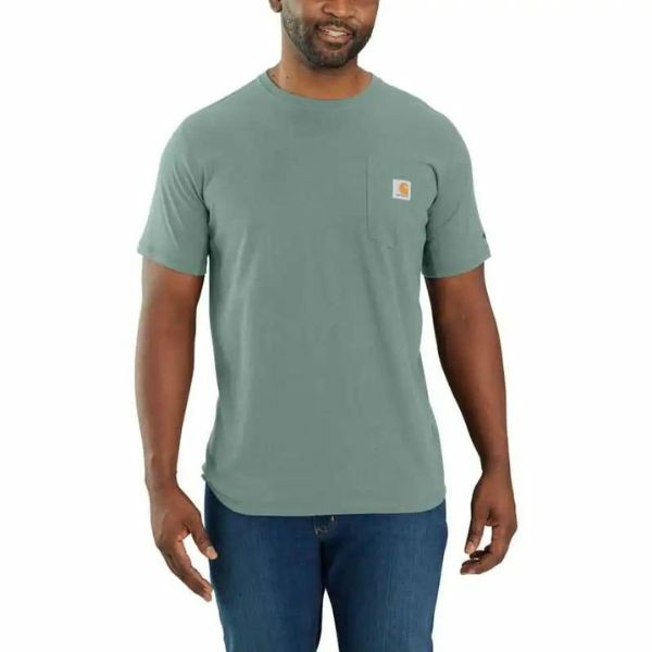 CARHARTT FORCE® RELAXED FIT MIDWEIGHT SHORT-SLEEVE POCKET T-SHIRT 上衣 - 2 商品組合 1