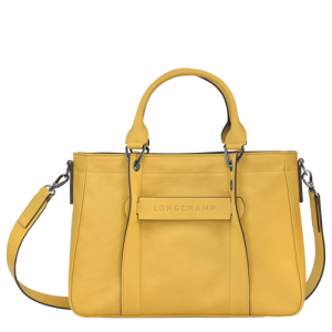 LONGCHAMP 3D Top handle bag S - Yellow