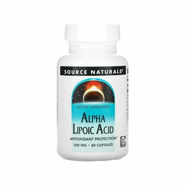 Source Naturals Alpha Lipoic Acid- 300 mg, 60 Capsules 1