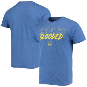 Golden State Warriors Sportiqe Gold Blooded Comfy Tri-Blend T-Shirt