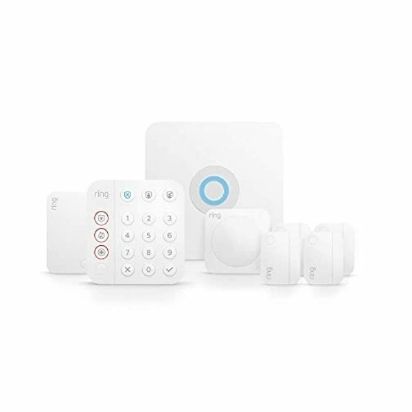 Ring Alarm 8-piece kit (2nd Gen) – home security system with optional 24/7 professional monitoring – Works with Alexa 家居安全系統 1