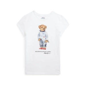 Ralph Lauren Girls 7-16 Polo Bear Cotton Jersey T-Shirt -7 商品組合