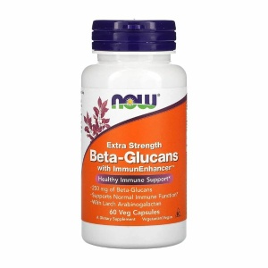 NOW Foods Beta-Glucans with ImmunEnhancer Extra Strength