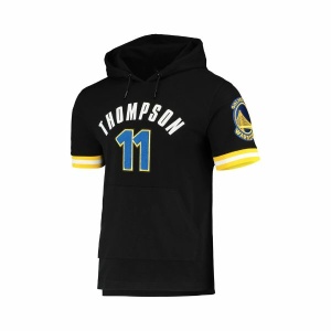 Fanatics Klay Thompson Golden State Warriors Pro Standard 75th Anniversary Short-Sleeved Pullover Hoodie