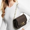 MICHAEL KORS Parker Medium Logo Messenger Bag 5