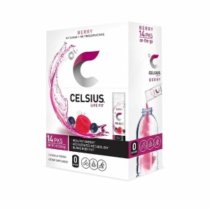 CELSIUS On-the-Go Powder Stick Packs - 2 商品組合