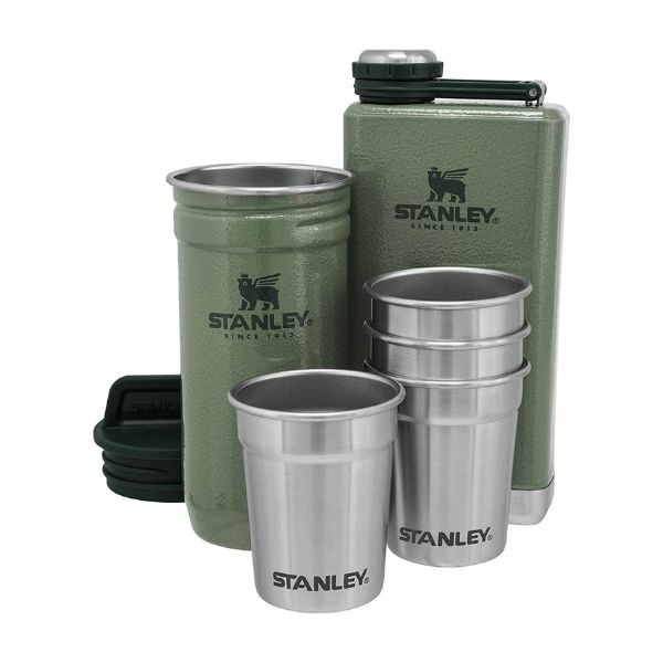Stanley Stainless Steel Shot Glass And Flask Gift Set 酒壺組 1