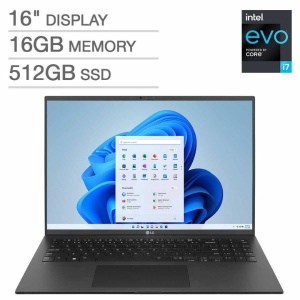 LG gram 16" Intel Evo Platform Laptop 輕盈筆電