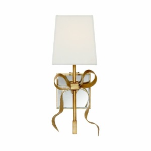 VISUAL COMFORT Ellery Gros-Grain Bow Small Sconce