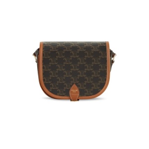 CELINE Folco Medium Triomphe Canvas Bag