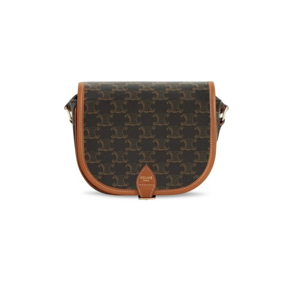 CELINE Folco Medium Triomphe Canvas Bag 1