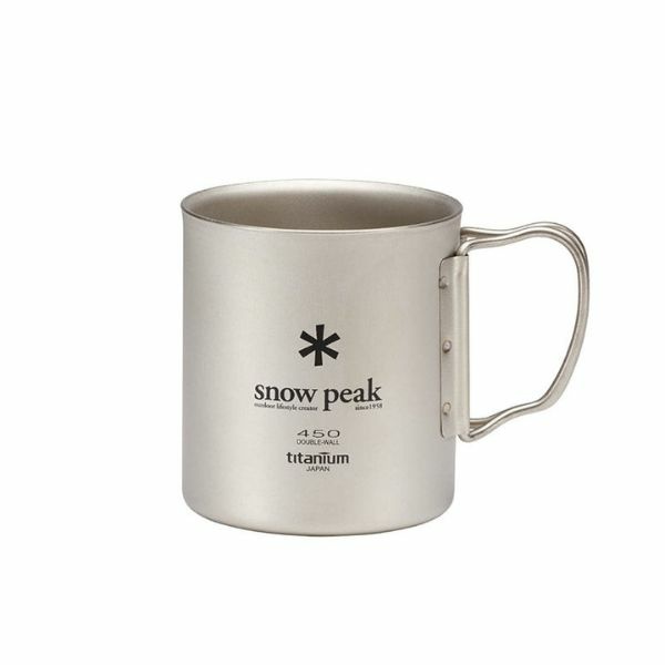 Snow Peak Ti-Double 450 Mug 雙層鈦杯 1
