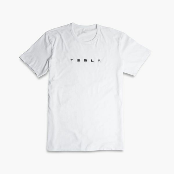 Tesla Men's 3D Large Wordmark Tee 1