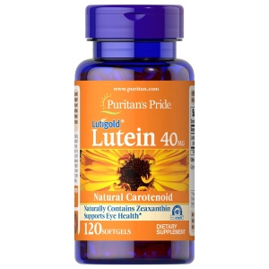 Puritan's Pride Lutein 40 mg with Zeaxanthin - 7商品組合
