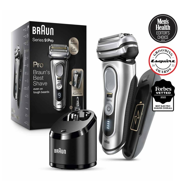 BRAUN Series 9 Pro Electric Shaver with PowerCase 9477cc 德國百靈 9系列音波電動刮鬍刀/電鬍刀 1