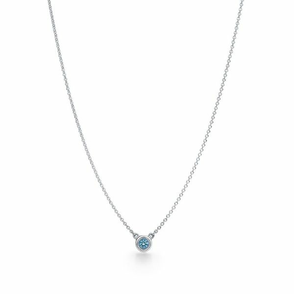 Tiffany & Co. Color by the Yard Aquamarine Pendant 1