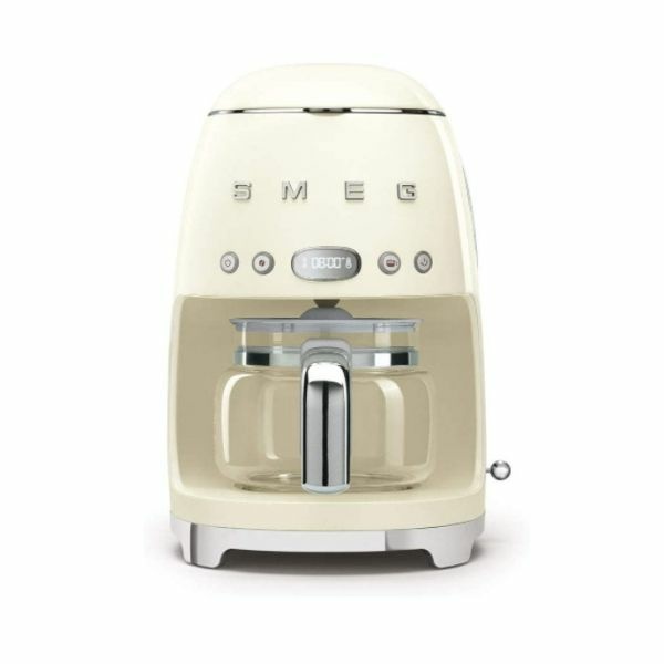 Smeg Retro Style Coffee Maker Machine 咖啡機 - 奶油色 1