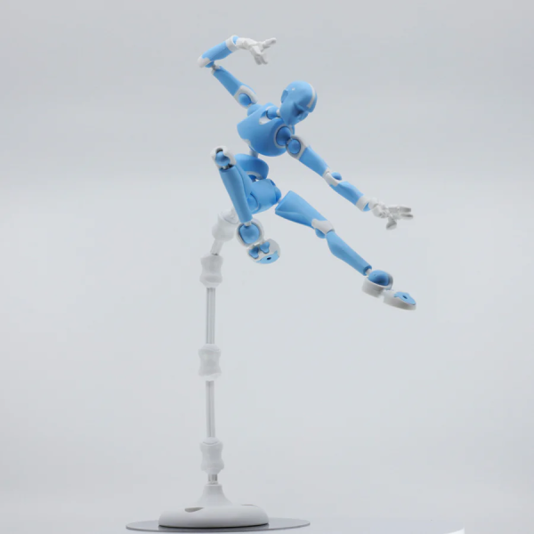 Glacier Blue BiColor Stickybones & Fly-Rig 2.0 可動公仔 1